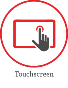 aweronet medical, Touchscreen